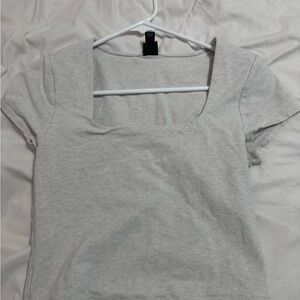 Gray Women's Top